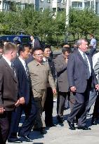 Kim arrives in Khabarovsk